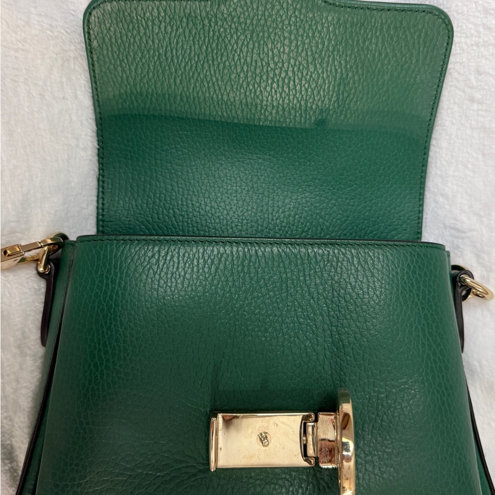 Gucci Emerald Green Interlocking GG Crossbody - image 11